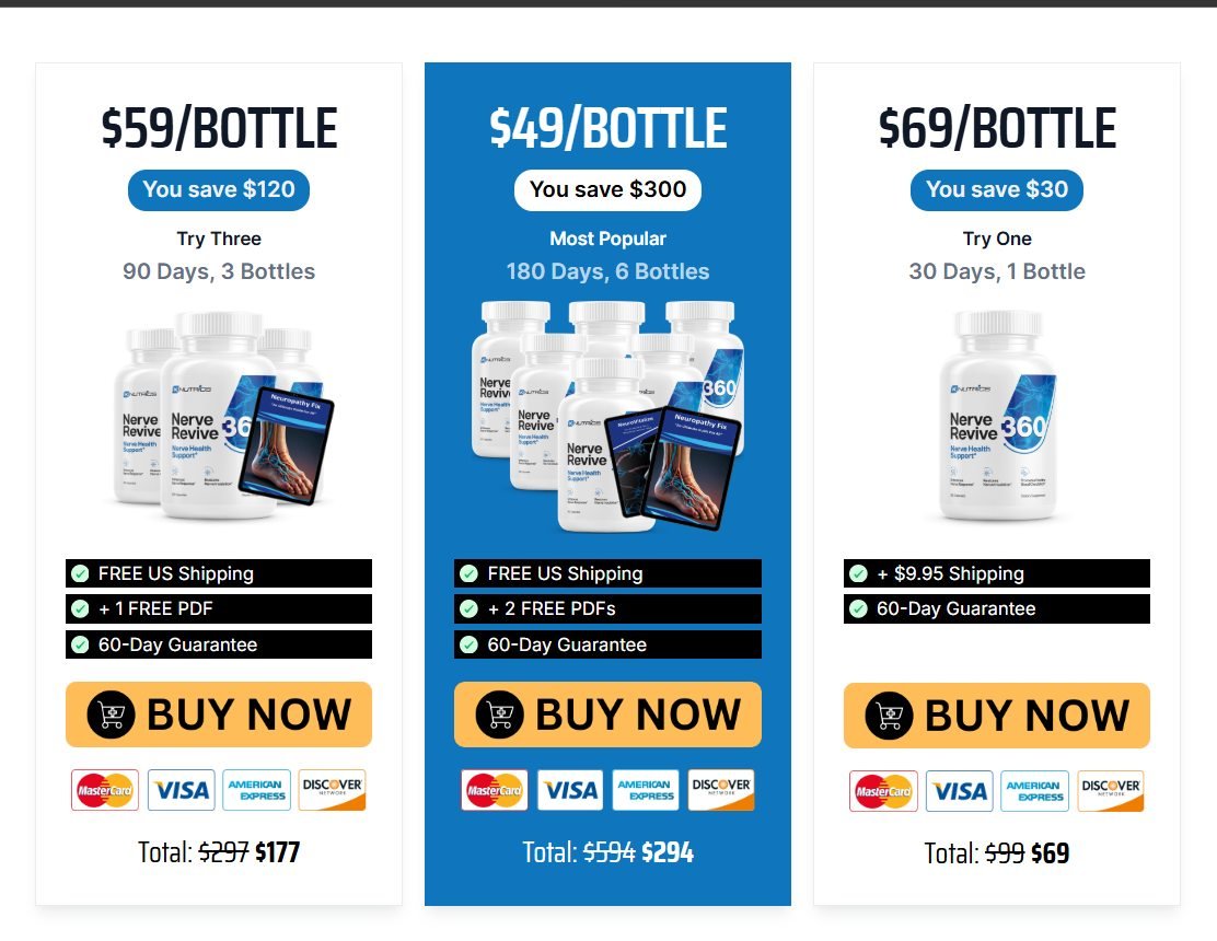 Nerve Revive 360 Official Website